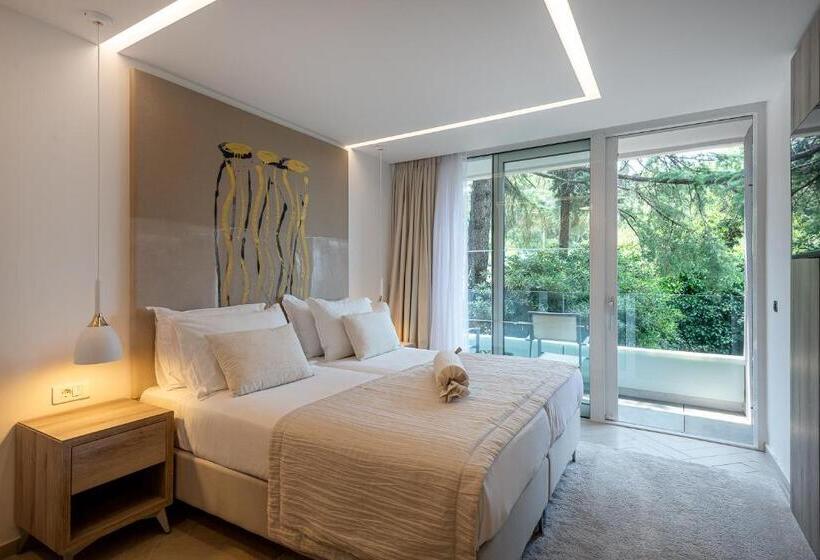 غرفة ديلوكس مزودة بشرفة, Cavtat