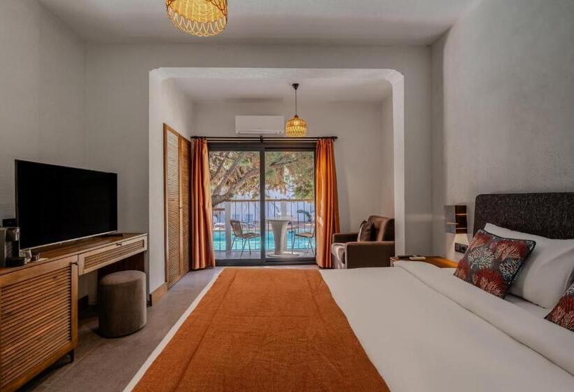 חדר סטנדרט עם טרסה, Centro Bodrum