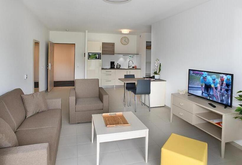 2ベッドルームアパートメント, Domitys Le Jardin Des Palmiers