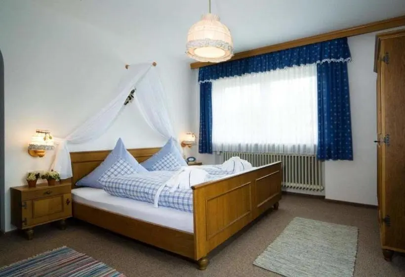 Huoneisto 1 Makuuhuone, Pension Landhaus Hochfeld