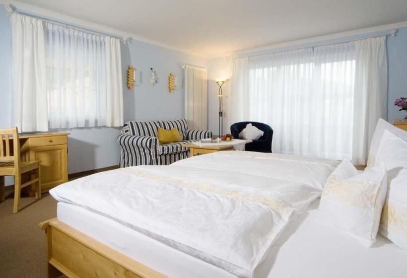 小型套房带阳台, Pension Landhaus Hochfeld