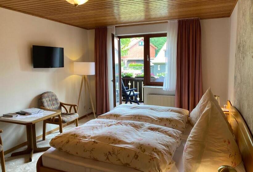 اتاق استاندارد با بالکن, Haus Sieber