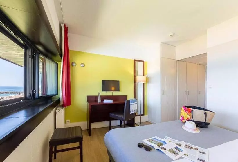 اتاق استاندارد با چشم‌انداز دریا, Belambra Clubs Anglet  La Chambre D Amour