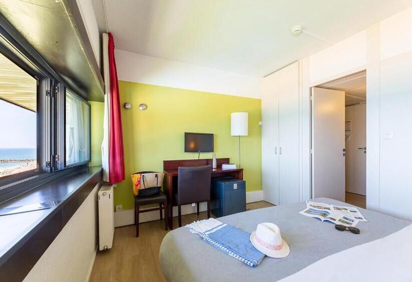 带1个卧室的带海景的公寓, Belambra Clubs Anglet La Chambre D Amour