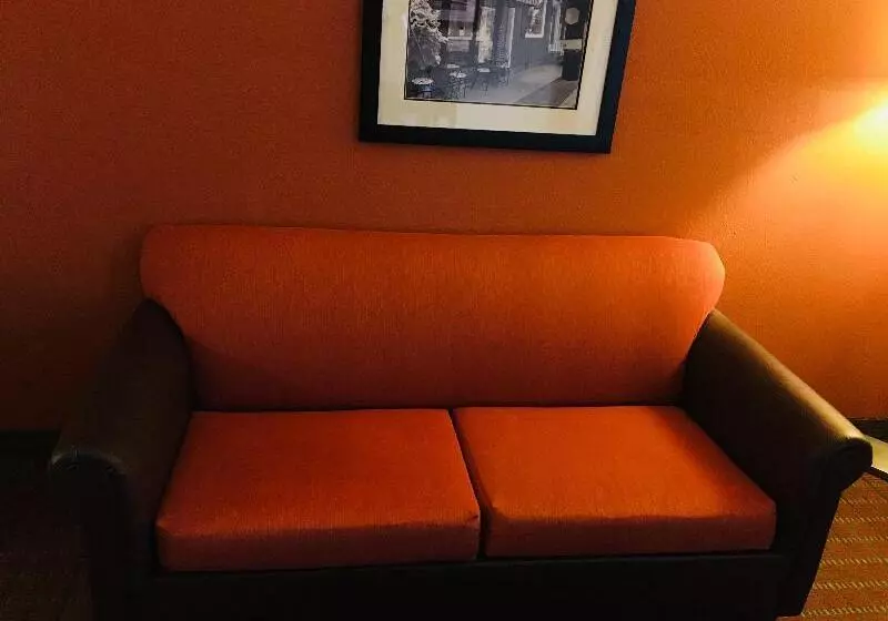 キングサイズベッドのスイートルーム, Holiday Inn Express Hotel & Suites Laurinburg, An Ihg