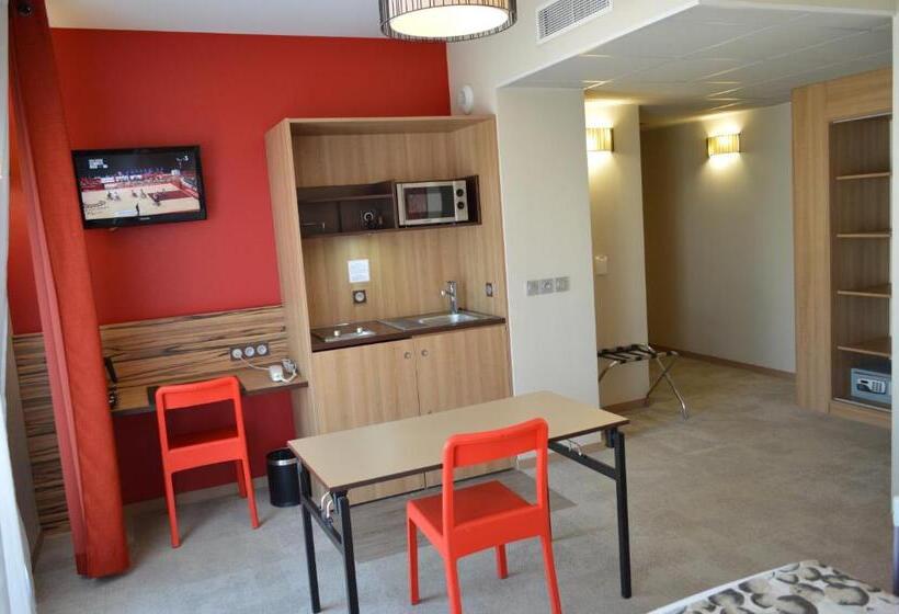 Студия Стандарт, Aparthotel Adagio Lyon Patio Confluence