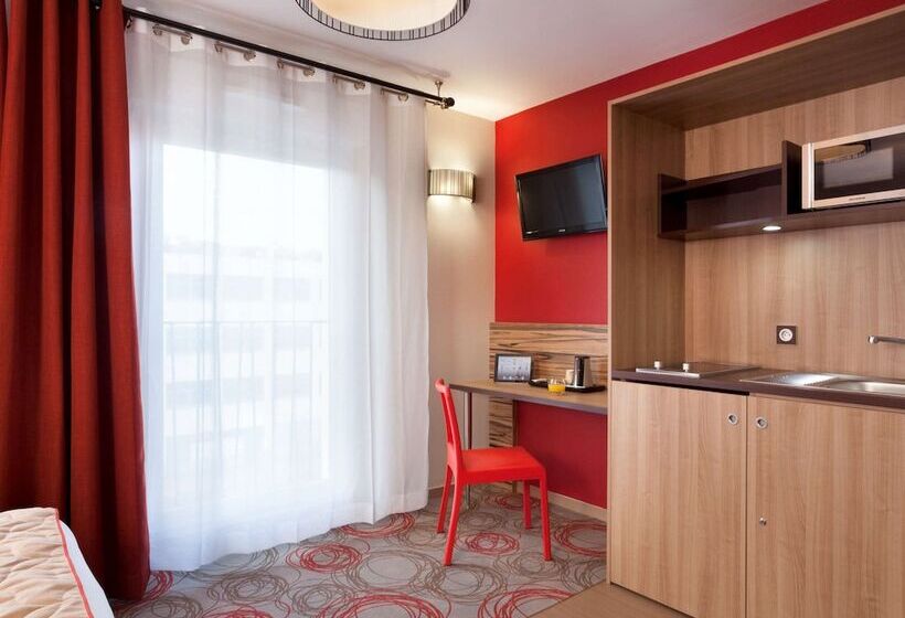 Студия Стандарт, Aparthotel Adagio Lyon Patio Confluence