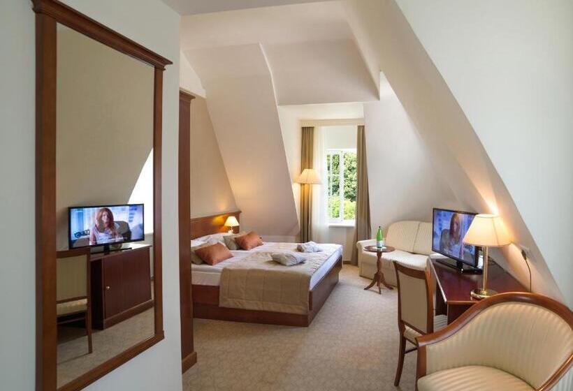 اتاق پریمیوم با چشم‌انداز باغ, Grand Hotel Rogaška