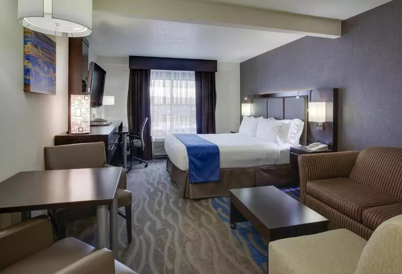 キングサイズベッドのスイートルーム, Holiday Inn Express Hotel & Suites Meadowlands Area, An Ihg