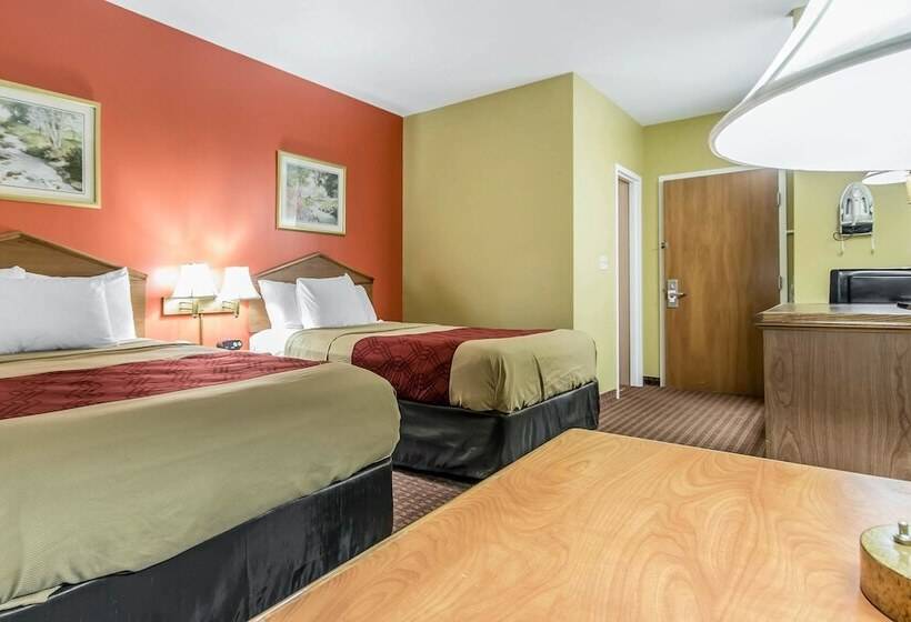 غرفه قياسيه سريرين مزدوجين, Econo Lodge Louisville Airport