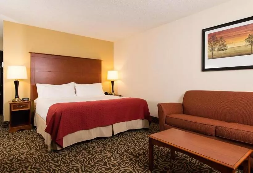 キングサイズベッドのスタンダードルーム, Doubletree By Hilton Wilmington, Nc