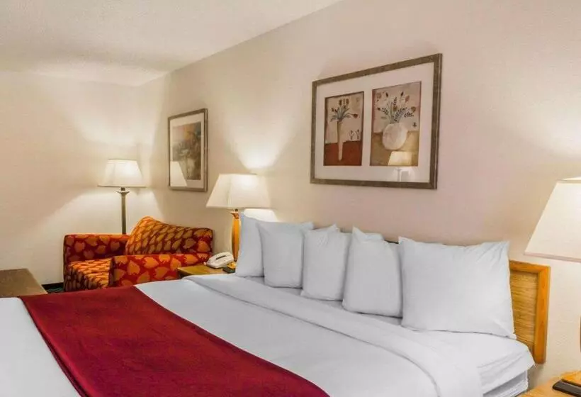 キングサイズベッドのデラックスルーム, Quality Inn & Suites Golden  Denver West