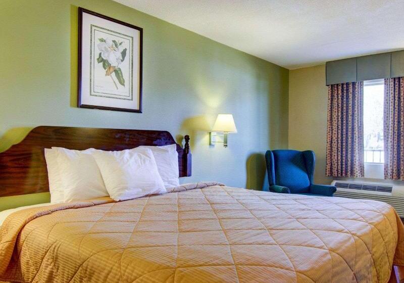 Стандартный Номер Кровать Кинг, Rodeway Inn Hot Springs National Park Area