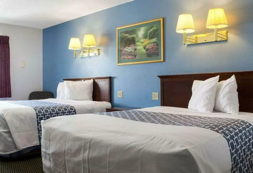 Standard-huone 2 Parivuodetta, Rodeway Inn