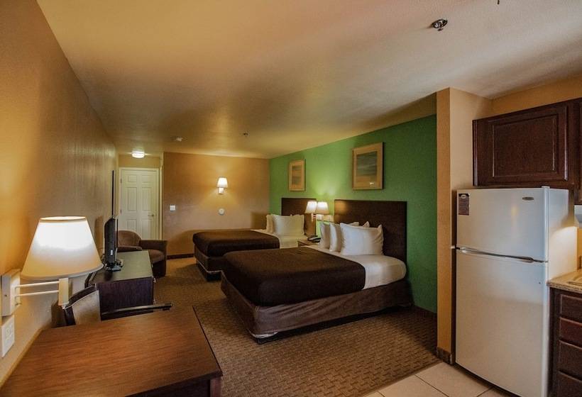 غرفه قياسيه سريرين مزدوجين, Suburban Studios Alamogordo