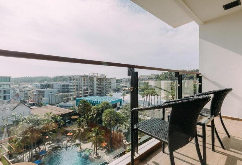 풀장 전망 디럭스 룸, The Beach Heights Resort Sha Plus