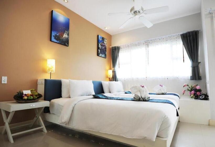 غرفة عائلية, The Beach Heights Resort Sha Plus