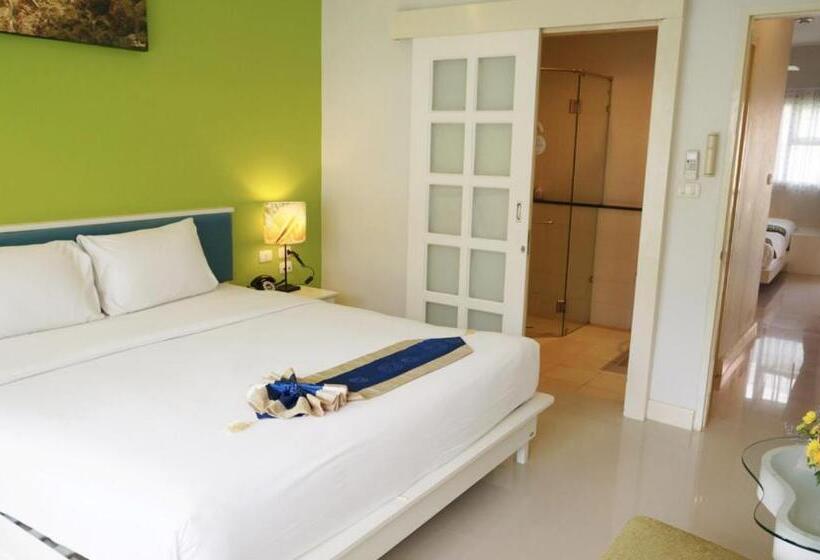 غرفة عائلية, The Beach Heights Resort Sha Plus