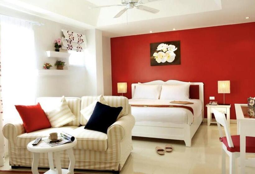 غرفة عائلية, The Beach Heights Resort Sha Plus