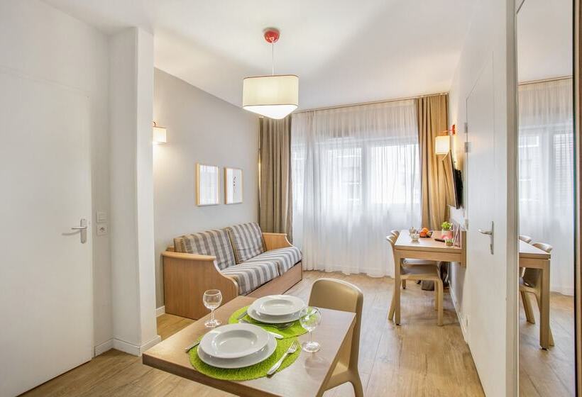 Апартаменты 1 Спальня, Appart City Classic Annemasse Centre   Pays De Genève