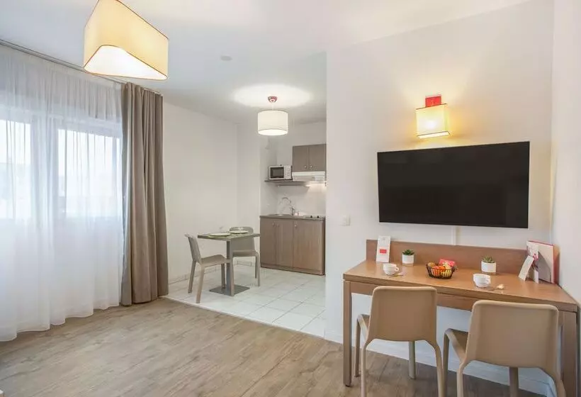 １ベッドルームのスーペリアアパートメント, Appart City Classic Annemasse Centre   Pays De Genève
