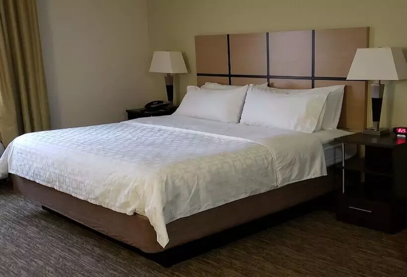 ダブルベッドのスタンダードスタジオ, Candlewood Suites Woodward, An Ihg