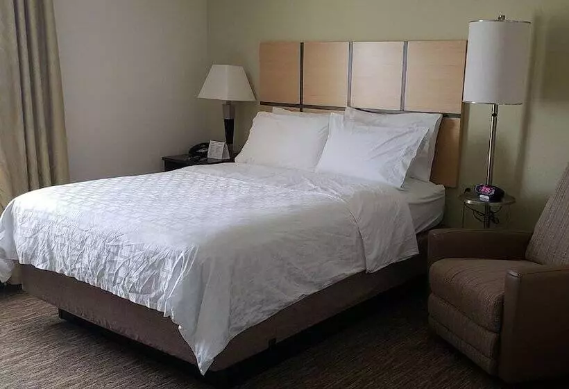 ダブルベッドのスタンダードスタジオ, Candlewood Suites Woodward, An Ihg