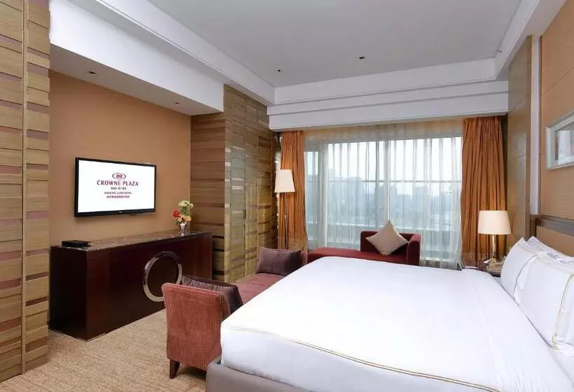 キングサイズベッドのスタンダードルーム, Crowne Plaza Nanjing Jiangning, An Ihg