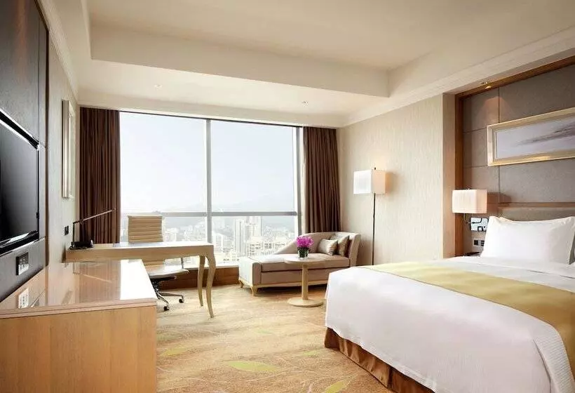 キングサイズベッドのエクゼクティブルーム, Doubletree By Hilton Hotel Guangzhou