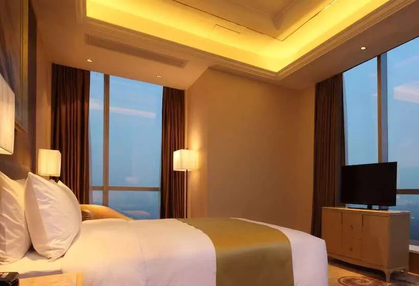キングサイズベッドのエクゼクティブルーム, Doubletree By Hilton Hotel Guangzhou