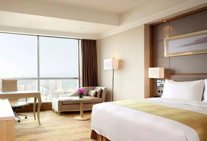 キングサイズベッドのエクゼクティブルーム, Doubletree By Hilton Hotel Guangzhou