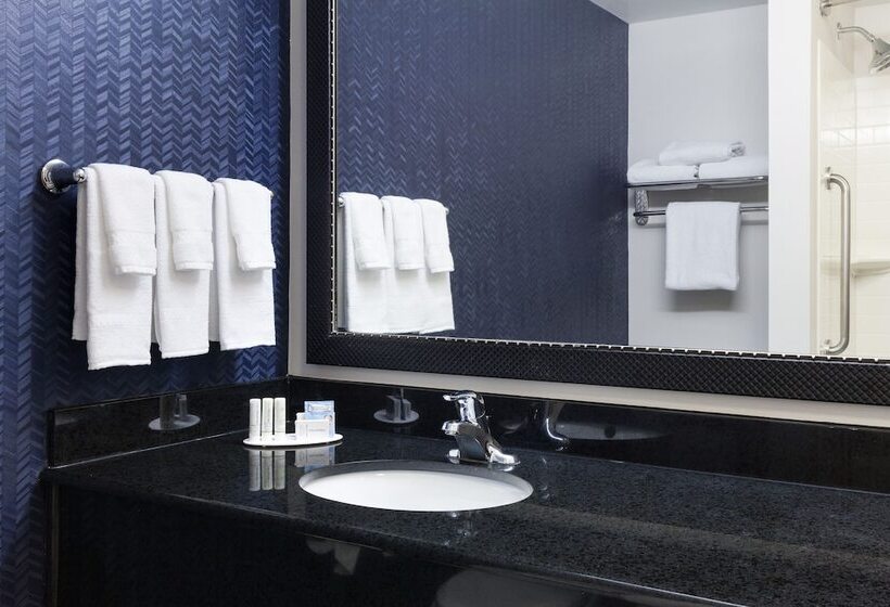 غرفه قياسيه سريرين مزدوجين, Fairfield Inn & Suites By Marriott Austin Parmer Tech Ridge