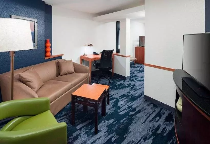 身障者適用スイートルーム, Fairfield Inn & Suites By Marriott Austin Parmer Tech Ridge