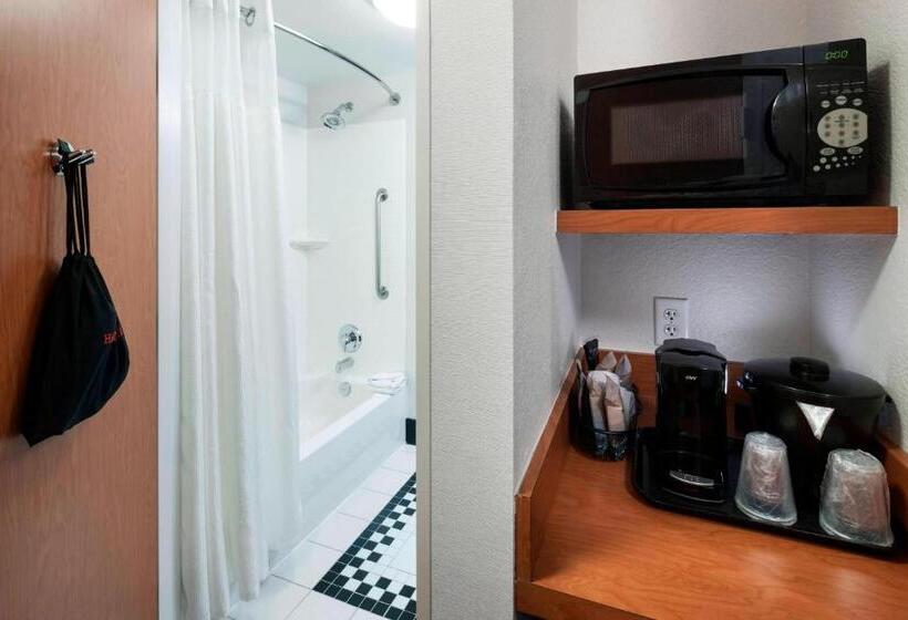 غرفه قياسيه سريرين مزدوجين, Fairfield Inn & Suites By Marriott Austin Parmer Tech Ridge