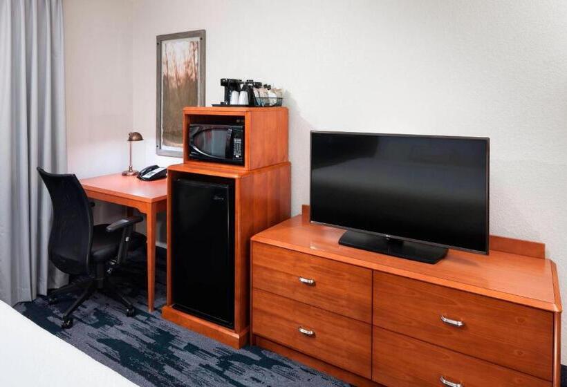 غرفة ديلوكس لذوى الاحتياجات الخاصة, Fairfield Inn & Suites By Marriott Austin Parmer Tech Ridge