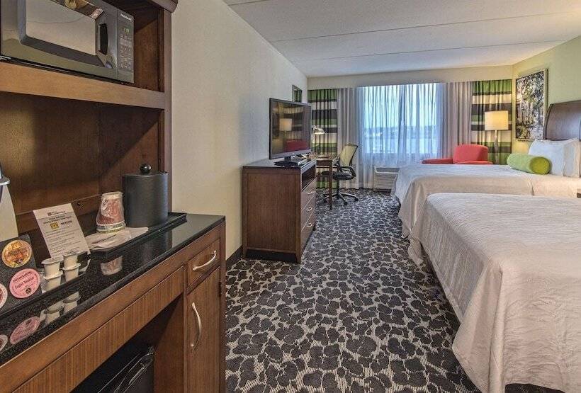 اتاق استاندارد با 2 تخت دوبل, Hilton Garden Inn Charleston Waterfront/downtown