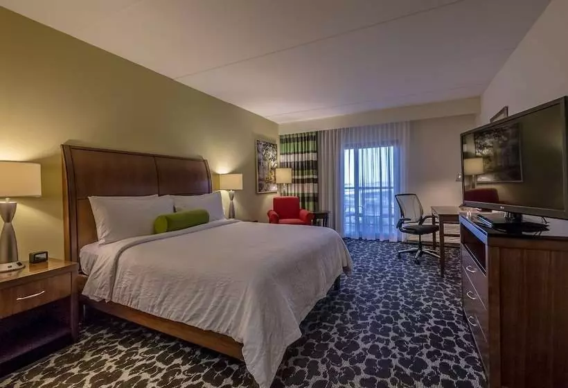 バルコニー付きデラックスルーム, Hilton Garden Inn Charleston Waterfront/downtown