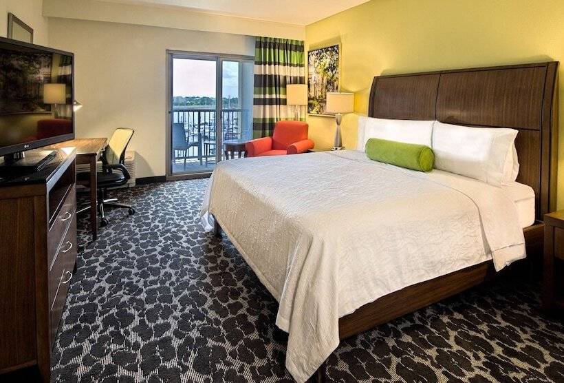 스탠다드 룸 킹사이즈 침대, Hilton Garden Inn Charleston Waterfront/downtown
