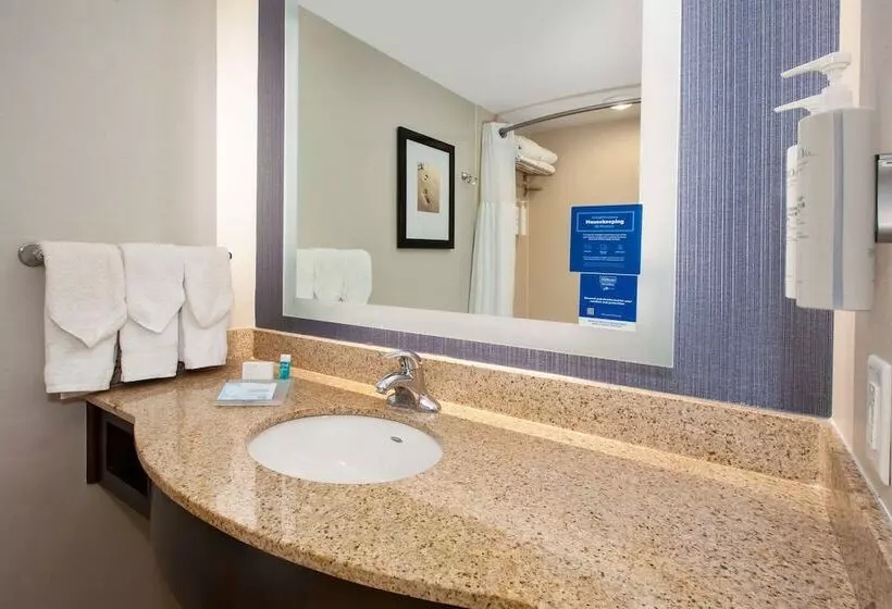 ２ダブルベッドのスタンダードルーム, Hilton Garden Inn Virginia Beach Oceanfront