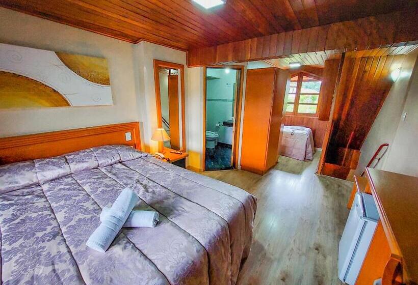 수피리어 트리플 룸, Nacional Inn Campos Do Jordao