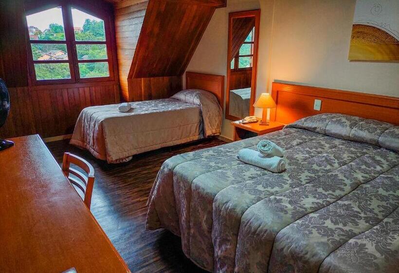 수피리어 트리플 룸, Nacional Inn Campos Do Jordao