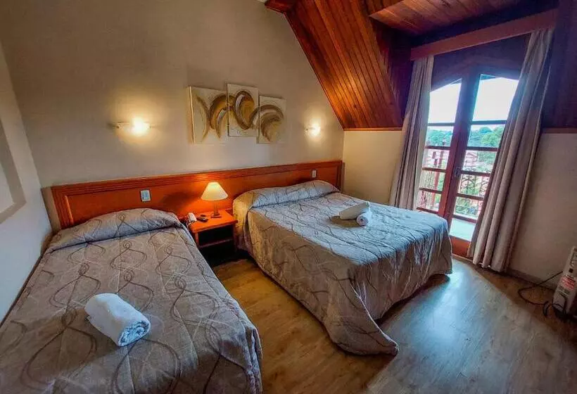 デラックストリプルルーム, Nacional Inn Campos Do Jordao