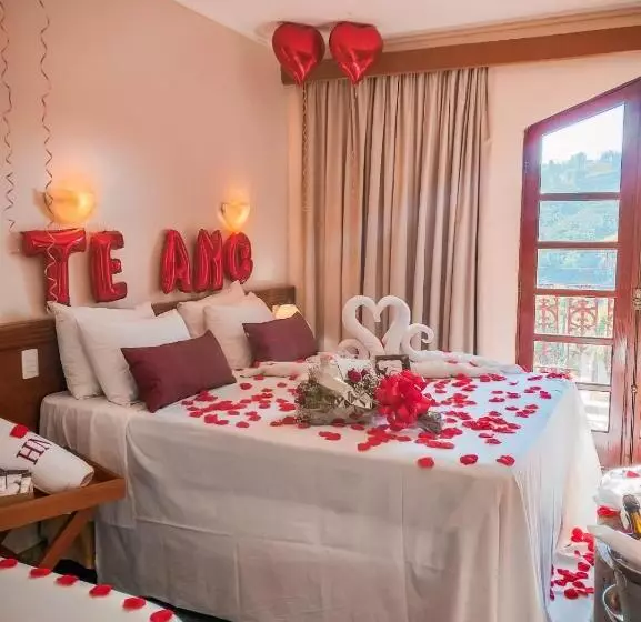 ロマンチックな部屋, Nacional Inn Campos Do Jordao