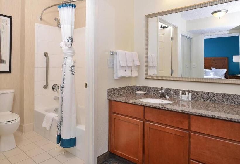 带大床的标准工作室, Residence Inn By Marriott Loveland Fort Collins