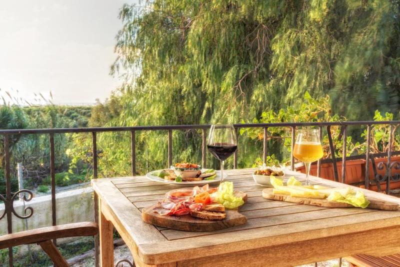 带海景的标准房, Agriturismo Vultaggio