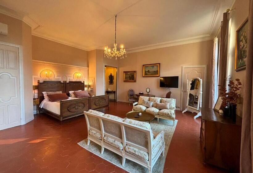 Номер Deluxe Кровать Кинг, Chateau De Roquelune