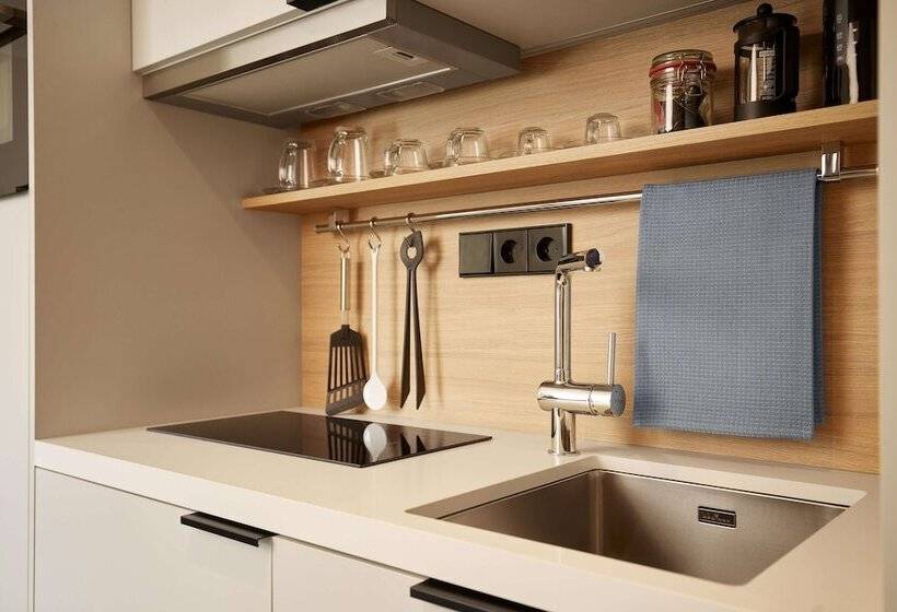 침실 1개 아파트, Adina Apartment Hotel Stuttgart