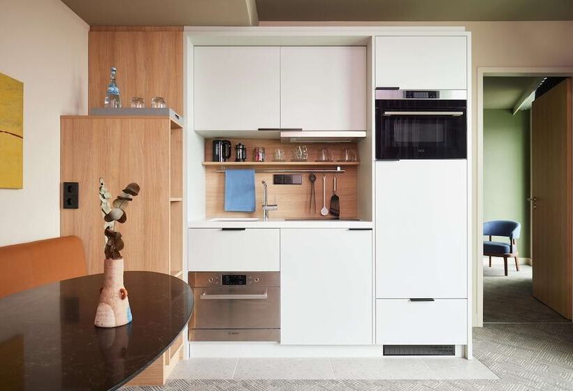 침실 1개 아파트, Adina Apartment Hotel Stuttgart