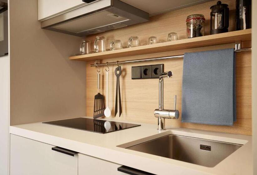 آپارتمان 1 خوابه, Adina Apartment Hotel Stuttgart