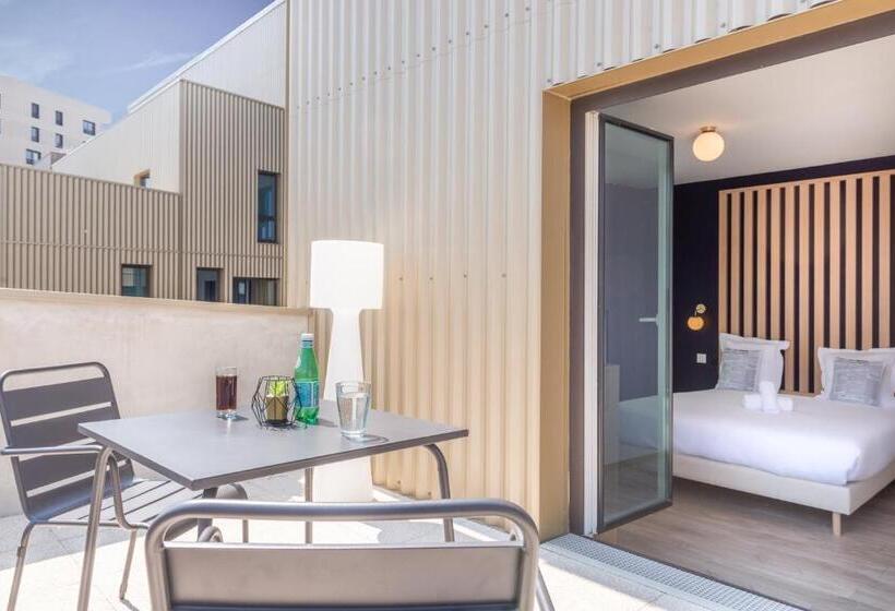 استودیو استاندارد با تراس, The Originals Résidence Le Monde Paris Ivry Confluence